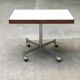 Side table in metal and wood by Artifort, 1960s