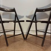 Pair of folding chairs