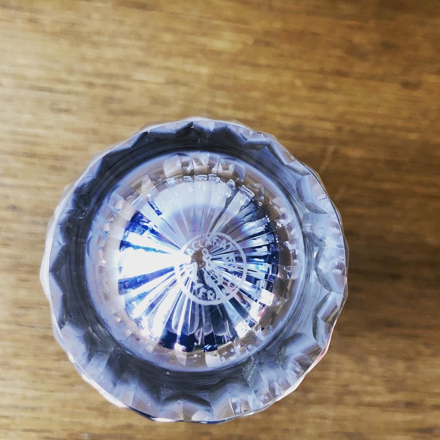 Set of 4 Baccarat glasses