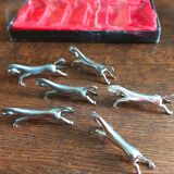 Knife holders seventies horses