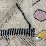 New Moroccan Berber rug M'rirt – 200x300 cm – Multicolored diamonds