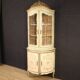 Lacquered, gilded and painted Venetian corner cabinet