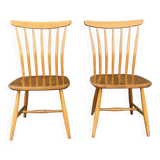 Pair of Åkerblom Sweden chairs by Gunnar Eklöf 1950