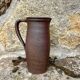 Brown stoneware jug
