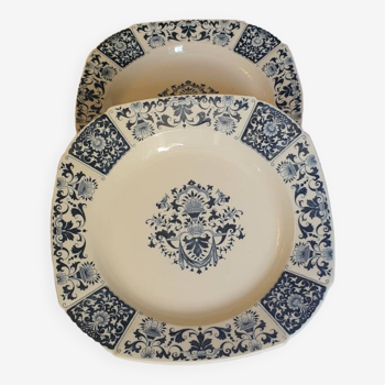 Two Gien plates