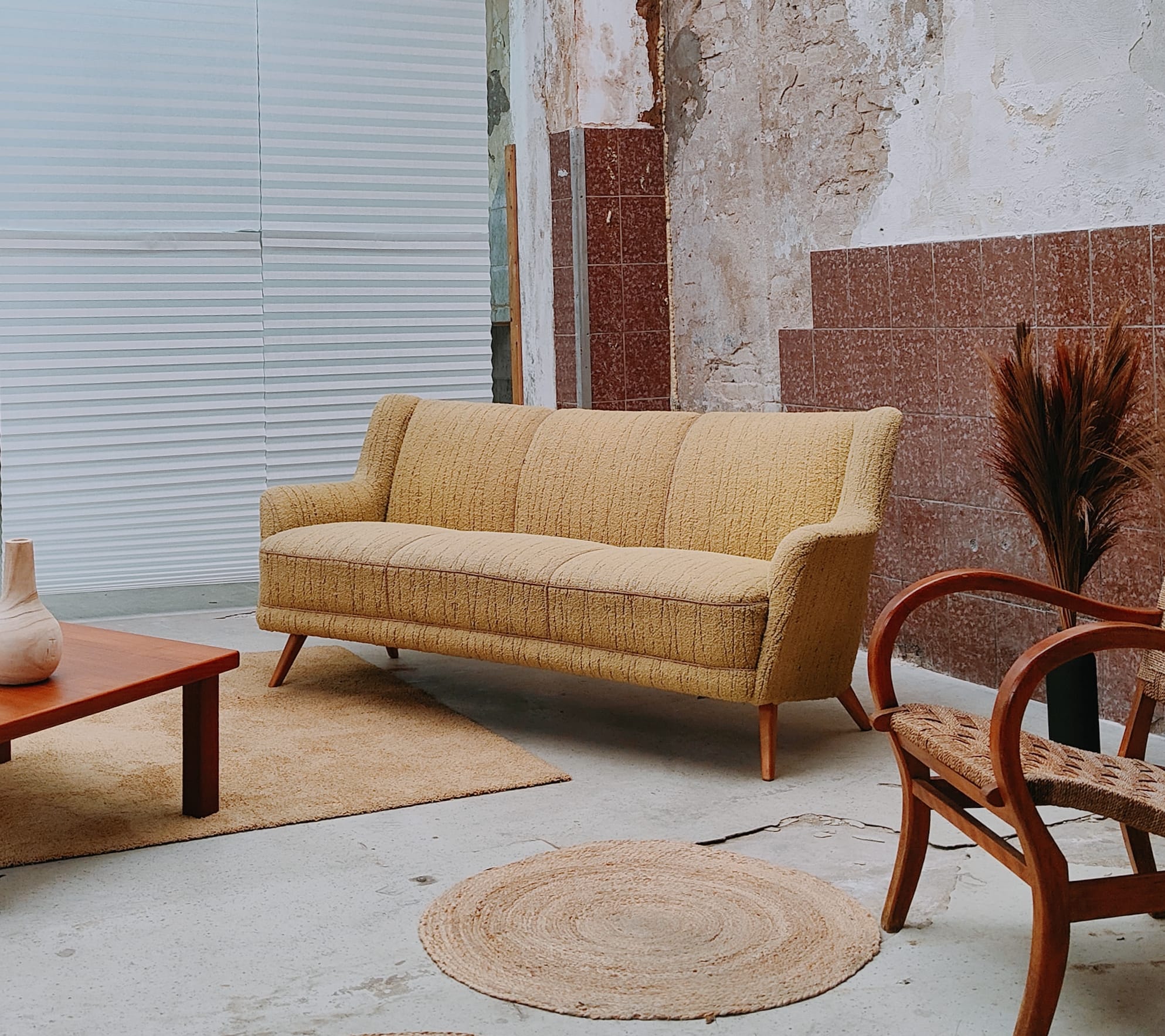 Mid century sofa