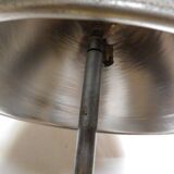 metal lamp with golden brass base