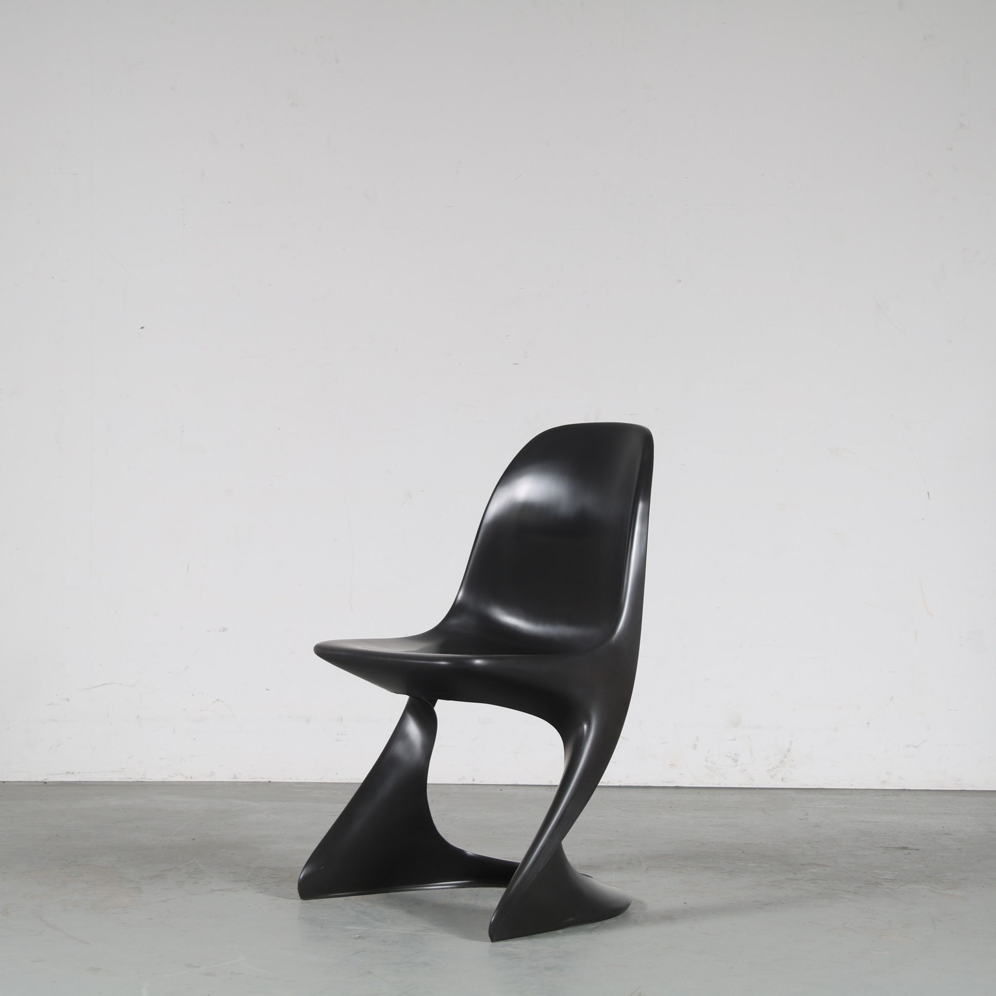 Black “Casalino” chair from the 2000s by Alexander Begge for Casala, Germany – Large Stock!