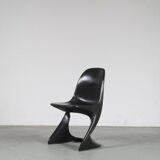 Black “Casalino” chair from the 2000s by Alexander Begge for Casala, Germany – Large Stock!
