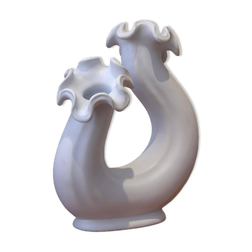 Wilhelm Kåge, sculptural vase "Surrea", Gustavsberg Studio, Sweden Modernity