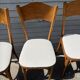 4 chaises bistrot vintage restaurées