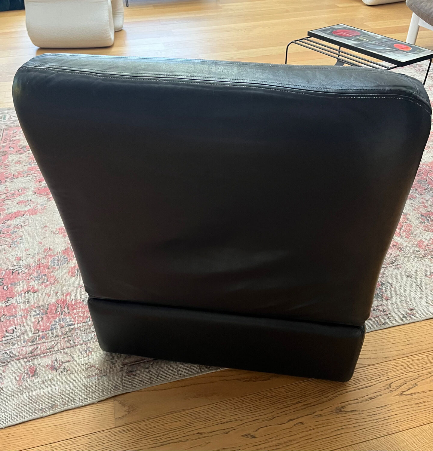Pair of leather heaters years 70/80