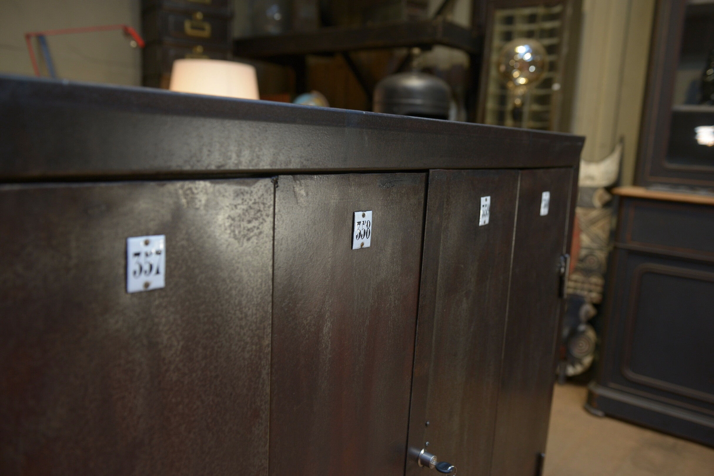 Industrial metal sideboard furniture 1950