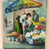 Painting on canvas