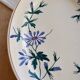 Vintage oval serving dish, Longchamp terre de fer, model Edith.