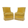 Pair of heating chairs
