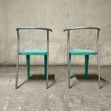 Two starck Dr. Glob chairs edited by Philippe Starck by Kartell italy