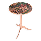 Old redesigned pedestal table