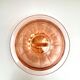 Set of two vintage pink glass boxes