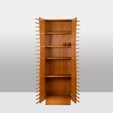 Eric Miomandre. Blond beech wardrobe. 20th century.