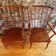 Pair of Baumann fan chairs