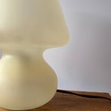 Mushroom glass lamp
