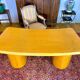 Bureau boomerang art déco, 1940 environ