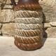 Vase en céramique West Germany effet cordage