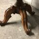 Side table Louis Philippe walnut and marble