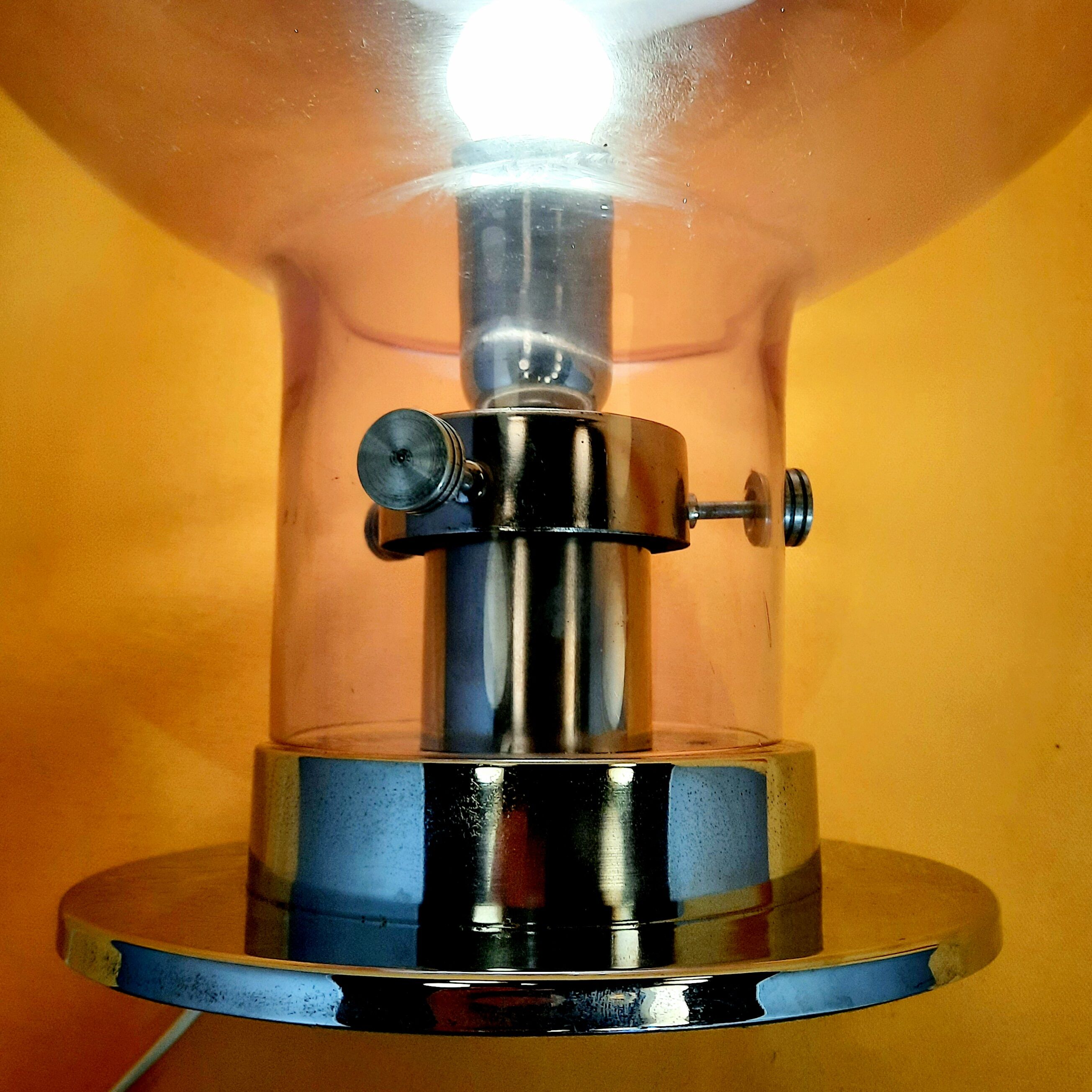 Lampe à poser verre de Murano 1970