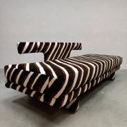 Rare vintage De Sede DS-80 sofa daybed 'stripes'