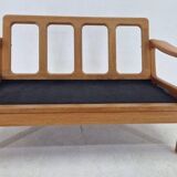 Midcentury 2 seater Teak Sofa by Juul Kristensen, Denmark, 1970s