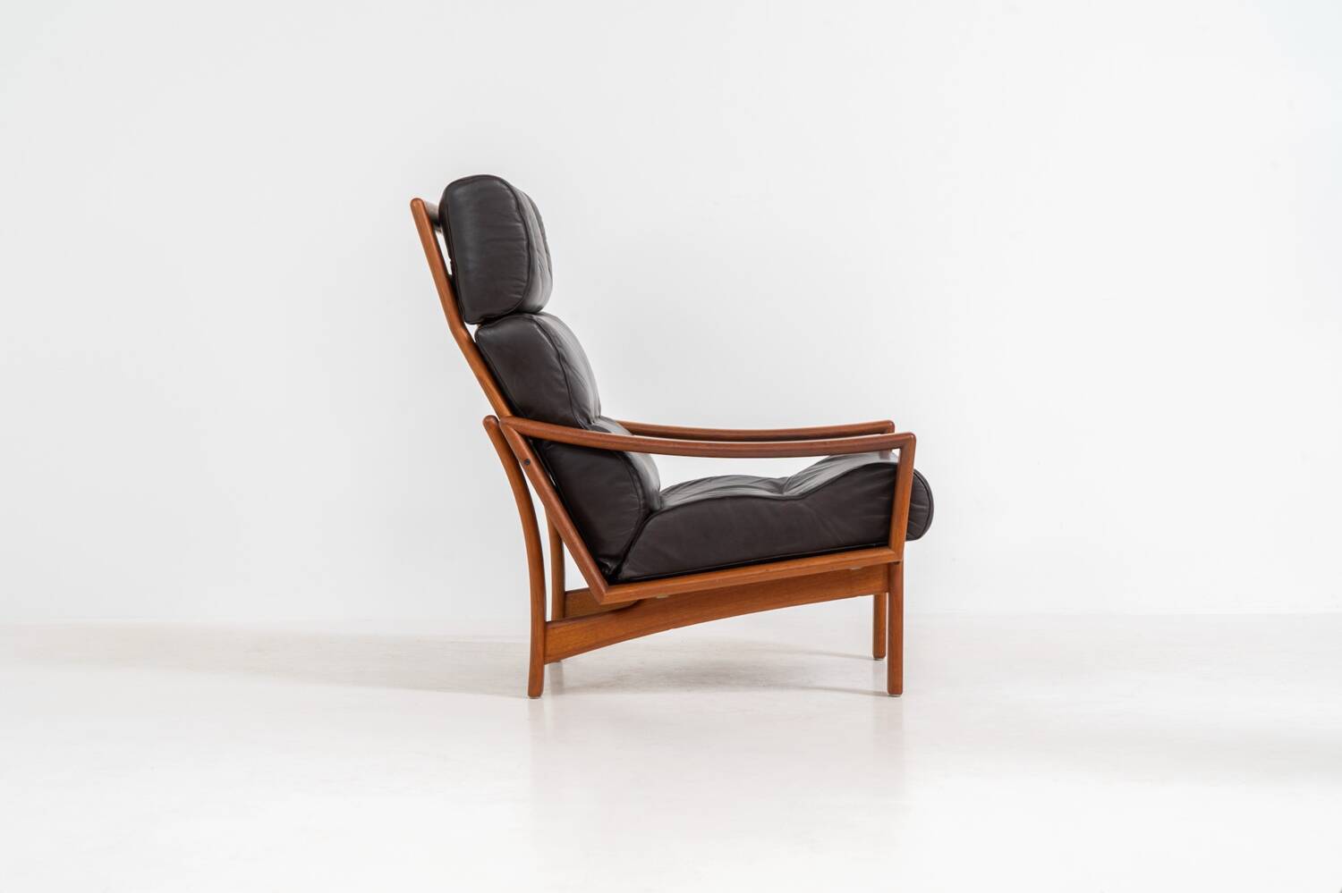 Fauteuil en teck de Glostrup