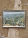 French vintage signed oil painting