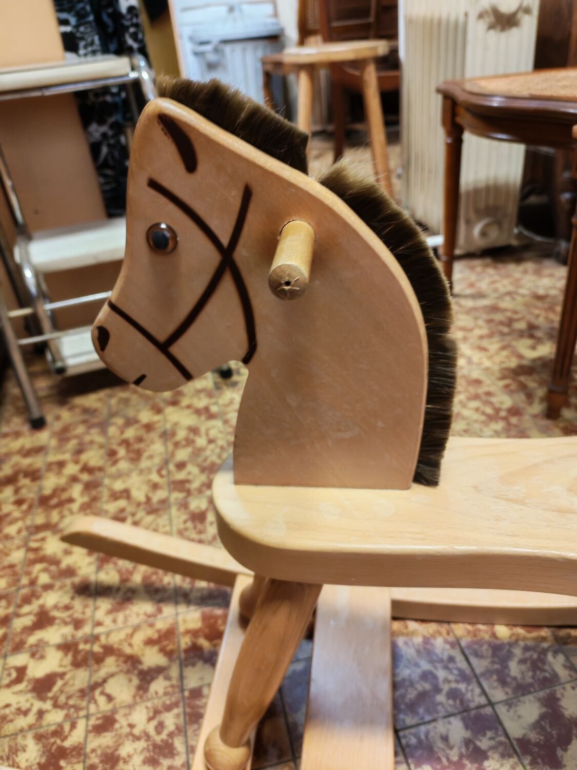 Vintage rocking horse