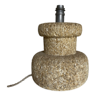 Baluster lamp 1970 in Gard stone