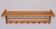 Solid Oak hanging Coatrack Johan Wulfers 1950s Holland
