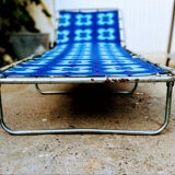 Camp bed or vintage sunbathing