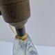 Lamp Base Swan Neck Signed Daum
