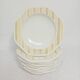 Lot de 10 assiettes creuses Moulin des loups
