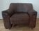 Fauteuil club suisse de Sede en cuir modèle DS44 1970
