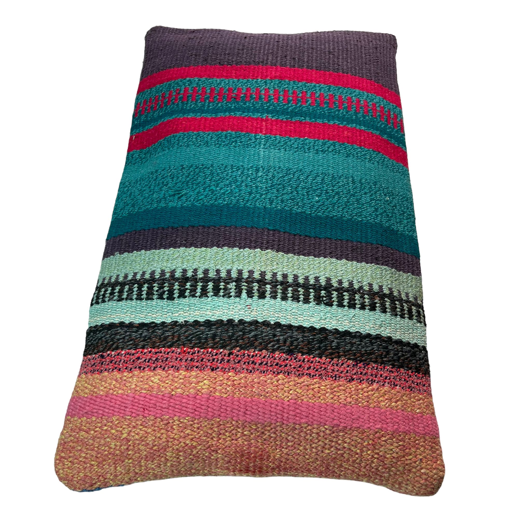 Housse de coussin kilim turc vintage 30x50cm