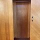 Light oak sliding door wardrobe, 1960