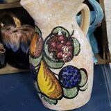 Pitcher decorated with fruit