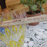 Verres arlequin Reims vintage