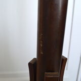 Wooden parrot coat rack