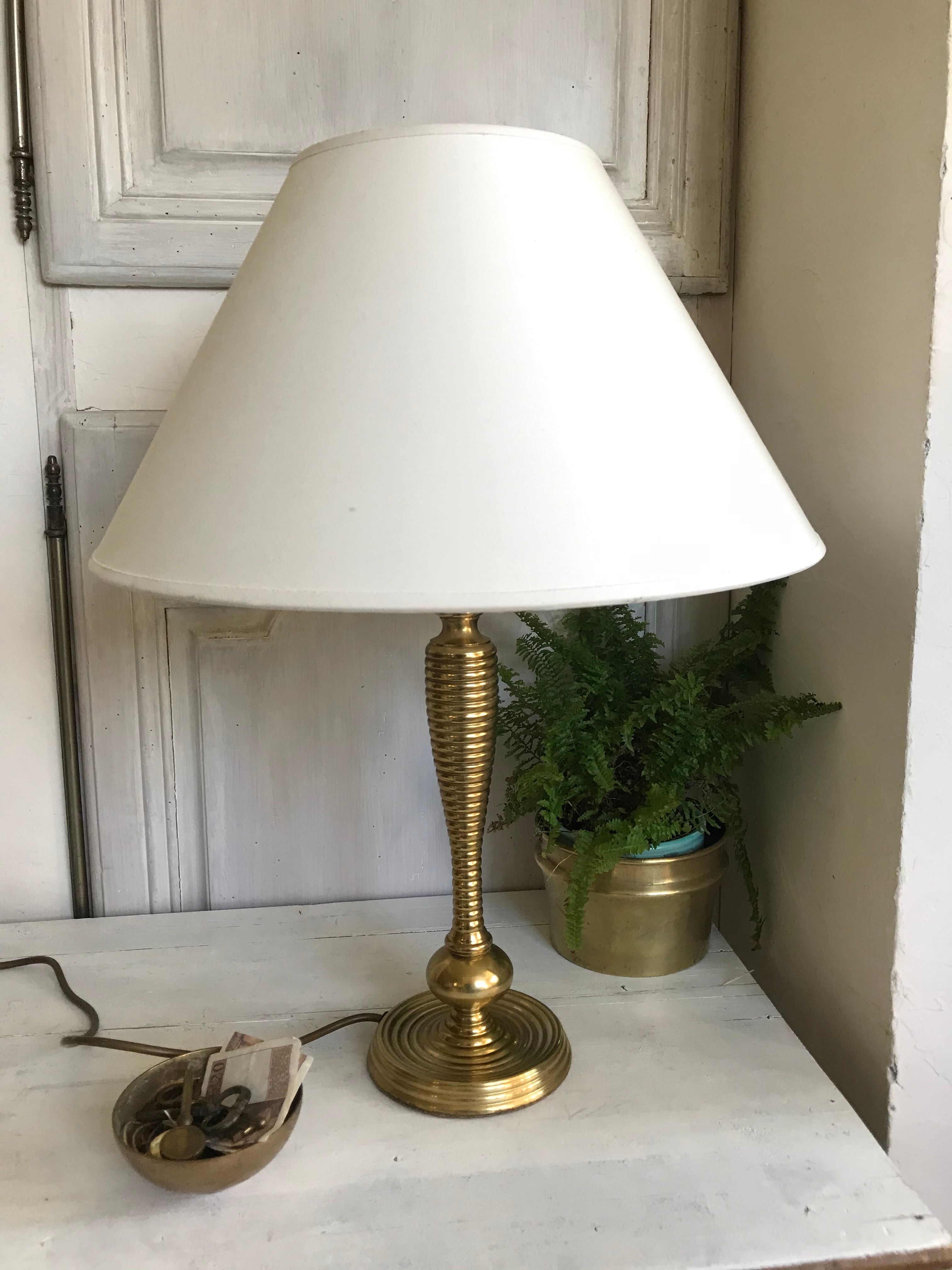 Brass lamp