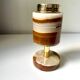 Vintage SAROME Japan Table lighter in Marble Onyx