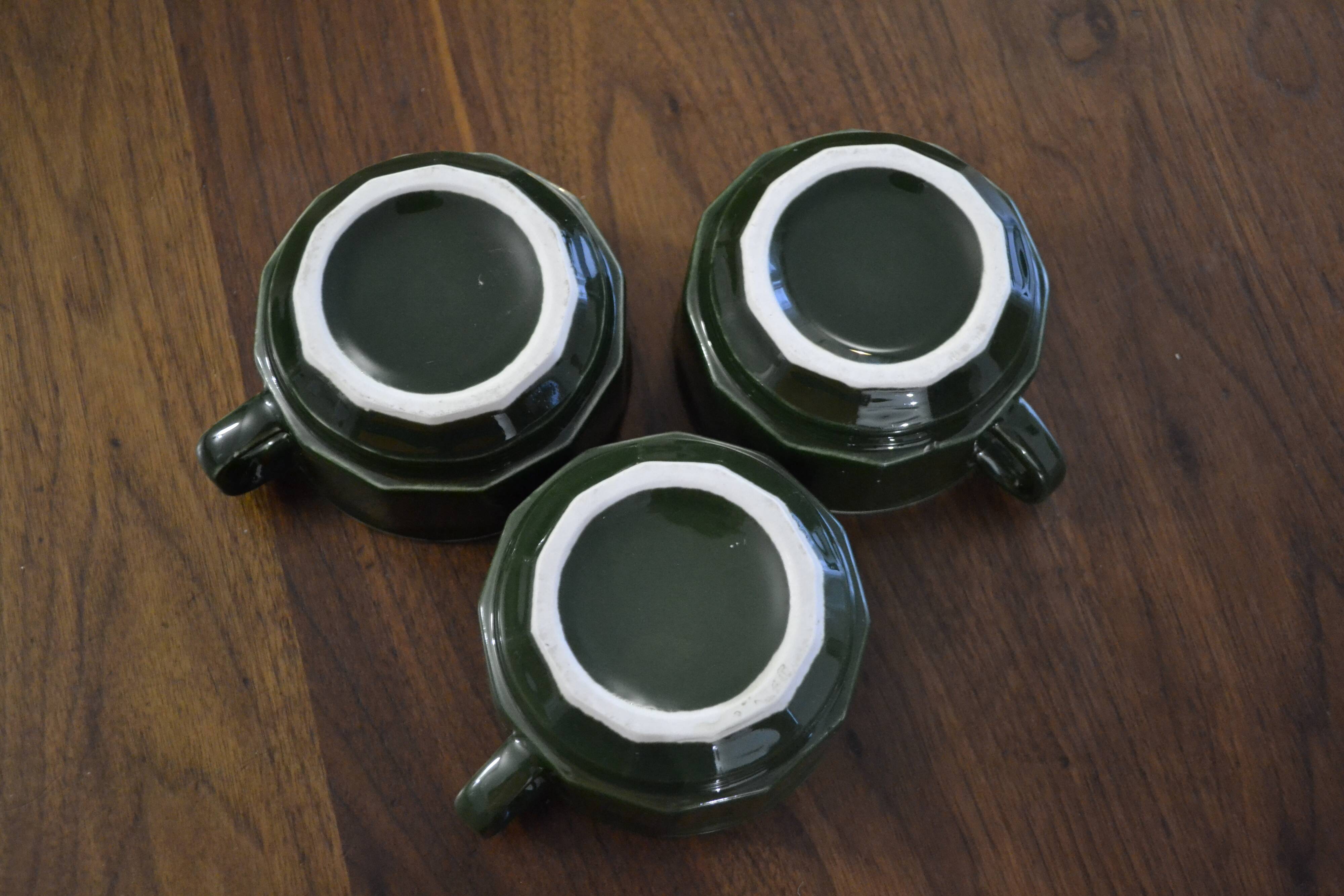 Set of 3 cups bistrot