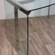 Board president by Gallotti & Radice in glass and chrome